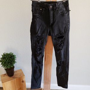 H&M Skinny Ankle High Waist Denim